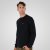 Double Outfitters MTOP-1141 Sweatshirt Sort - Trøjer og hættetrøjer - Trøjer og Hættetrøjer i store størrelser - 2XL-14XL