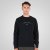 Double Outfitters MTOP-1151 Sweatshirt Sort - Trøjer og hættetrøjer - Trøjer og Hættetrøjer i store størrelser - 2XL-14XL