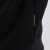 Double Outfitters MTOP-1163 Sweatshirt med halv lynlås Sort - Trøjer og hættetrøjer - Trøjer og Hættetrøjer i store størrelser - 2XL-14XL