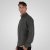 Double Outfitters MTOP-1163 Sweatshirt med halv lynlås Khaki - Trøjer og hættetrøjer - Trøjer og Hættetrøjer i store størrelser - 2XL-14XL