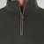 Double Outfitters MTOP-1163 Sweatshirt med halv lynlås Khaki - Trøjer og hættetrøjer - Trøjer og Hættetrøjer i store størrelser - 2XL-14XL