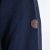 Double Outfitters MTOP-1163 Sweatshirt med halv lynlås Mørkeblå - Trøjer og hættetrøjer - Trøjer og Hættetrøjer i store størrelser - 2XL-14XL
