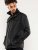 D555 Fargo Five Pocket Jacket With Ribbed Neck and Inner Quilting Black - Jakker - Jakker i store størrelser, 2XL- 12XL