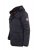 D555 Lonsdale Parka Style Jacket With Embroidery Patch On Sleeve Black - Jakker - Jakker i store størrelser, 2XL- 12XL
