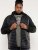 D555 Thorpe Hooded Quilted Jacket With Fleece Sleeves And Removable Fleece Hood - Jakker - Jakker i store størrelser, 2XL- 12XL