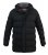 D555 Grove Quilted Parka Jacket Black - Jakker - Jakker i store størrelser, 2XL- 12XL