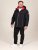 D555 Jamie Soft Shell Detachable Hood Padded Jacket Sort - Jakker - Jakker i store størrelser, 2XL- 12XL