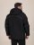 D555 Jamie Soft Shell Detachable Hood Padded Jacket Sort - Jakker - Jakker i store størrelser, 2XL- 12XL