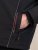 D555 Jamie Soft Shell Detachable Hood Padded Jacket Sort - Jakker - Jakker i store størrelser, 2XL- 12XL