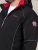 D555 Jamie Soft Shell Detachable Hood Padded Jacket Sort - Jakker - Jakker i store størrelser, 2XL- 12XL