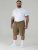 D555 Nick Cargoshorts med Elastisk Talje Beige - Shorts - Shorts i store størrelser - W40-W60