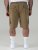 D555 Nick Cargoshorts med Elastisk Talje Beige - Shorts - Shorts i store størrelser - W40-W60