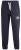 D555 Mayson Embroidered And Applique Open Hem Jogger With Drawcord Navy - Joggingbukser og shorts - Sweatpants og Sweatshorts 2XL-12XL