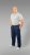 20 Nodi Grecale Stretch Fleece Cotton Sports Pants with Enzyme and Soft Touch Treatment Navy - Joggingbukser og shorts - Sweatpants og Sweatshorts 2XL-12XL