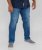 D555 Taurus Fit Stretch Jeans With Sandblasting - Jeans og bukser - Herrejeans og bukser i store størrelser W40-W70