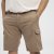 North Latitude 51133 cargoshorts mørk sand - Shorts - Shorts i store størrelser - W40-W60
