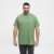 North Latitude Allover Printed T-shirt Mellemgrøn - T-shirts - T-shirts i store størrelser - 2XL-14XL