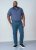 Duke Bailey Relaxed Comfort Fit Stretch Jeans With Elasticated Waist Stonewash - Jeans og Bukser - Herrejeans og bukser i store størrelser W40-W70