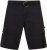 Kam Jeans Belted Cargo Shorts Black - Shorts - Shorts i store størrelser - W40-W60