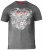 D555 Bradley T-shirt Charcoal - T-shirts - T-shirts i store størrelser - 2XL-14XL