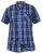 D555 Genoa Short Sleeve Shirt & T-shirt Combo - Skjorter - Skjorter til store mænd 2XL- 8XL