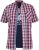 D555 Hadwin Short Sleeve Shirt & T-shirt Combo - Skjorter - Skjorter til store mænd 2XL- 8XL