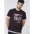 D555 Merlin T-shirt Black - T-shirts - T-shirts i store størrelser - 2XL-14XL