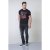 D555 Perry T-shirt Black - T-shirts - T-shirts i store størrelser - 2XL-14XL