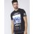 D555 Ethan T-shirt Black - T-shirts - T-shirts i store størrelser - 2XL-14XL