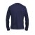 D555 Austin Long Sleeve T-shirt Navy - T-shirts - T-shirts i store størrelser - 2XL-14XL