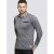 D555 Brockville Long Sleeve Polo Grey - Polotrøjer - Polotrøjer 2XL-8XL