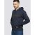 D555 Louisiana Hoodie Navy - Trøjer og hættetrøjer - Trøjer og Hættetrøjer i store størrelser - 2XL-14XL