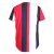 D555 Bancroft T-shirt Red/Navy - T-shirts - T-shirts i store størrelser - 2XL-14XL