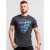 D555 Simmons T-shirt Black - T-shirts - T-shirts i store størrelser - 2XL-14XL