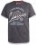 D555 Albury Black Double Layer Printed T-Shirt - T-shirts - T-shirts i store størrelser - 2XL-14XL