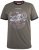 D555 Hereford Brooklyn Motorbike Printed Ringer T-Shirt Khaki - T-shirts - T-shirts i store størrelser - 2XL-14XL