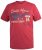 D555 Brisbane Santa Monica Route 66 Printed T-Shirt Red - T-shirts - T-shirts i store størrelser - 2XL-14XL