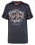D555 Tiverton Printed Fine Stripe T-shirt - T-shirts - T-shirts i store størrelser - 2XL-14XL