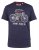D555 Cheddar Euro Tour Bicycle Printed T-shirt - T-shirts - T-shirts i store størrelser - 2XL-14XL