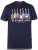 D555 PICKEMHAM Printed T-Shirt - T-shirts - T-shirts i store størrelser - 2XL-14XL