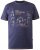 D555 DEBDEN NYC Night Skyline T-Shirt - T-shirts - T-shirts i store størrelser - 2XL-14XL