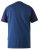 D555 Porter Raglan Sleeve Printed T-Shirt Blue - T-shirts - T-shirts i store størrelser - 2XL-14XL