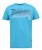 D555 Rushden Superior Printed T-Shirt Turquoise - T-shirts - T-shirts i store størrelser - 2XL-14XL