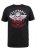 D555 Charles California Rebel Skull Printed T-Shirt - T-shirts - T-shirts i store størrelser - 2XL-14XL