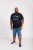 D555 Eclipse Official Pink Floyd Printed Crew Neck T-Shirt - T-shirts - T-shirts i store størrelser - 2XL-14XL