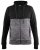 D555 Finnley Couture Hoody With Chest Embroidery Black - Trøjer og hættetrøjer - Trøjer og Hættetrøjer i store størrelser - 2XL-14XL