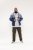 D555 Columbus Cut And Sew Panelled Zip Through Hoody Blue - Trøjer og hættetrøjer - Trøjer og Hættetrøjer i store størrelser - 2XL-14XL