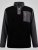 D555 Daly Quarter Zip Fleece Sweatshirt Sort/Grå - Trøjer og hættetrøjer - Trøjer og Hættetrøjer i store størrelser - 2XL-14XL
