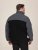D555 Daly Quarter Zip Fleece Sweatshirt Sort/Grå - Trøjer og hættetrøjer - Trøjer og Hættetrøjer i store størrelser - 2XL-14XL