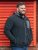 D555 Daly Quarter Zip Fleece Sweatshirt Sort/Grå - Trøjer og hættetrøjer - Trøjer og Hættetrøjer i store størrelser - 2XL-14XL